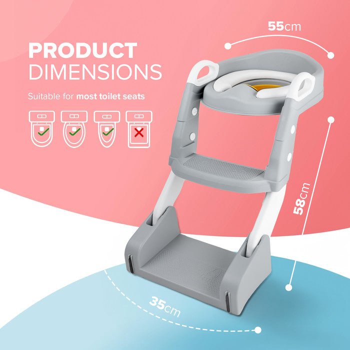 Kidoola 2-in-1 Potty  Ladder - secondary image