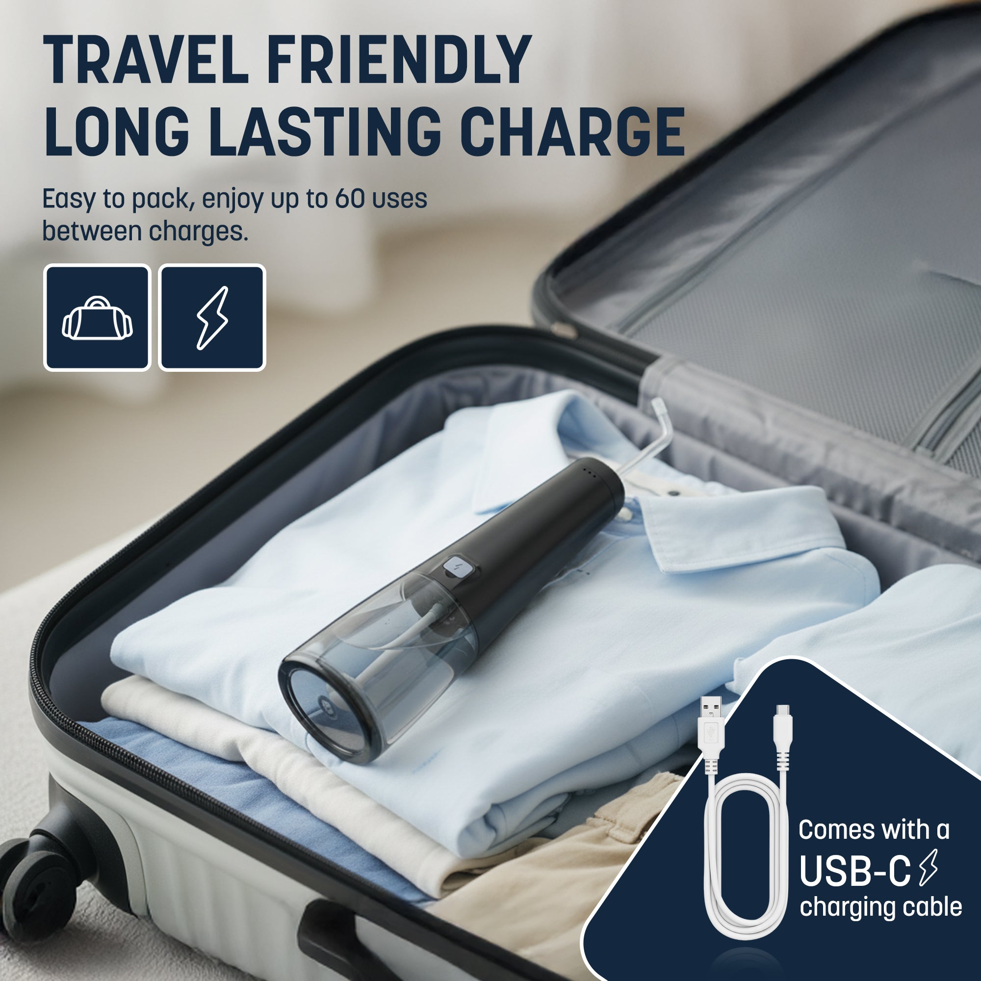 Cordless Water Dental Flosser Oral Irrigator