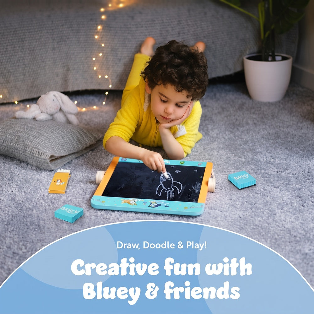 Bluey Tabletop Easel Chalkboard and Whiteboard - secondary image