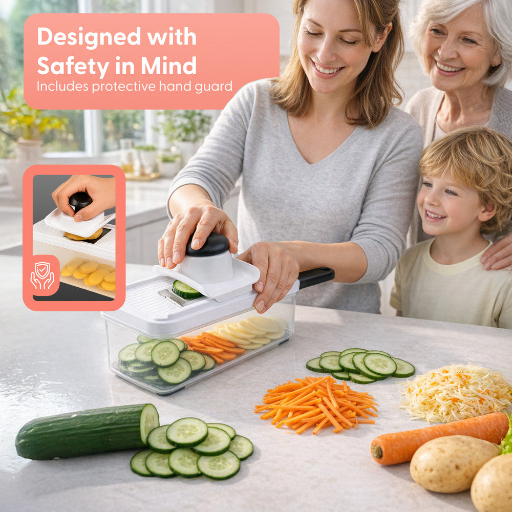 3-in-1 Vegetable Chopper with Container – image 4
