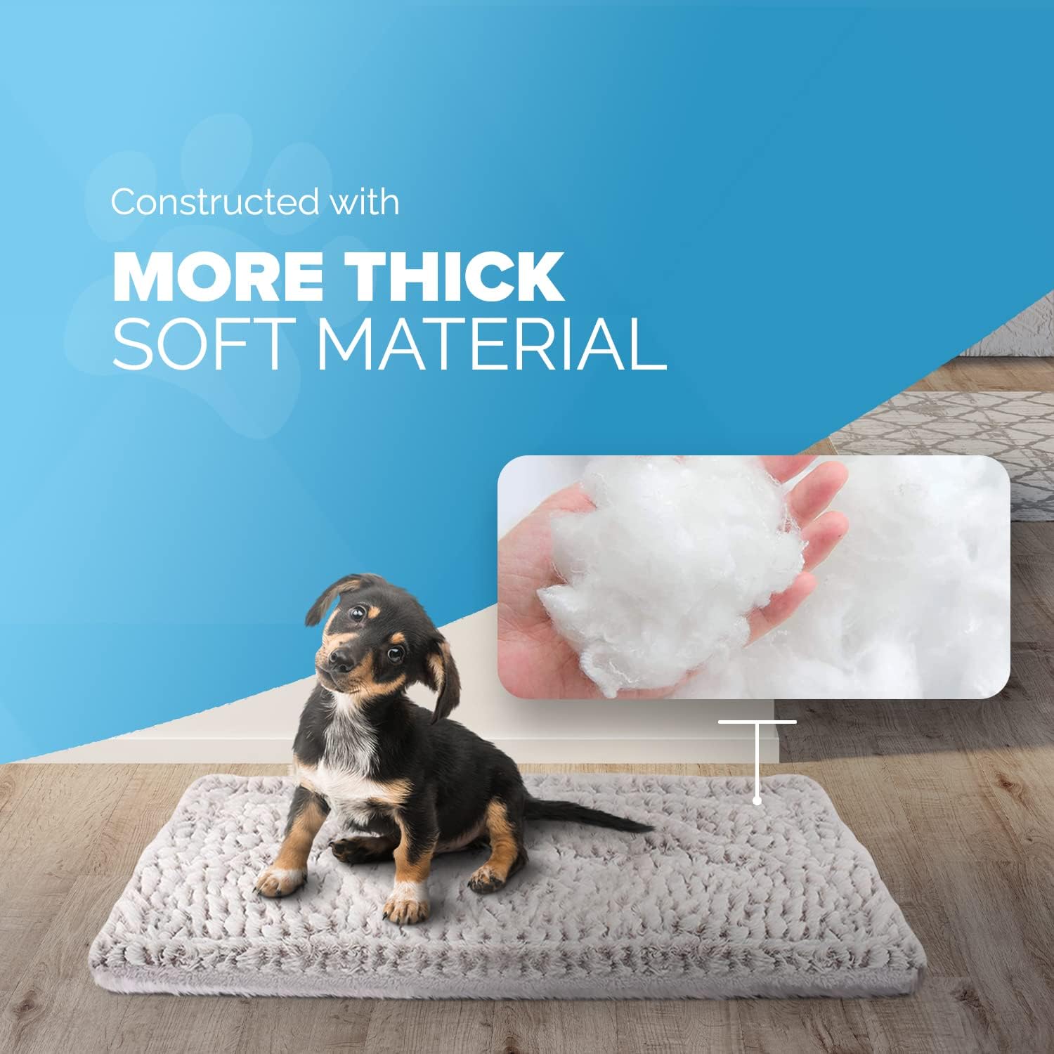 FurDreams Pet Bed - Self-Heating Thermal Pad: Cozy, Washable, Non-Electric Mat for Indoor/Outdoor Pets (70 x 47cm) – image 4