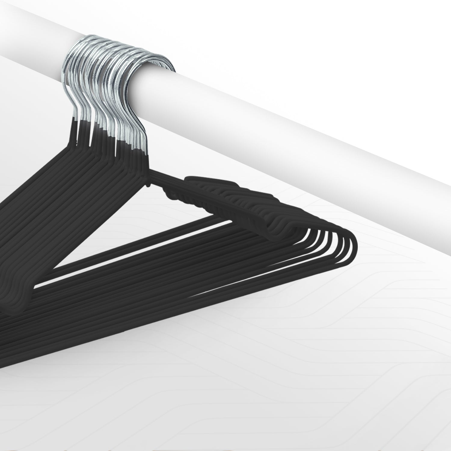 Metal Hangers Premium Rubber Coated - 20 Pack – image 9