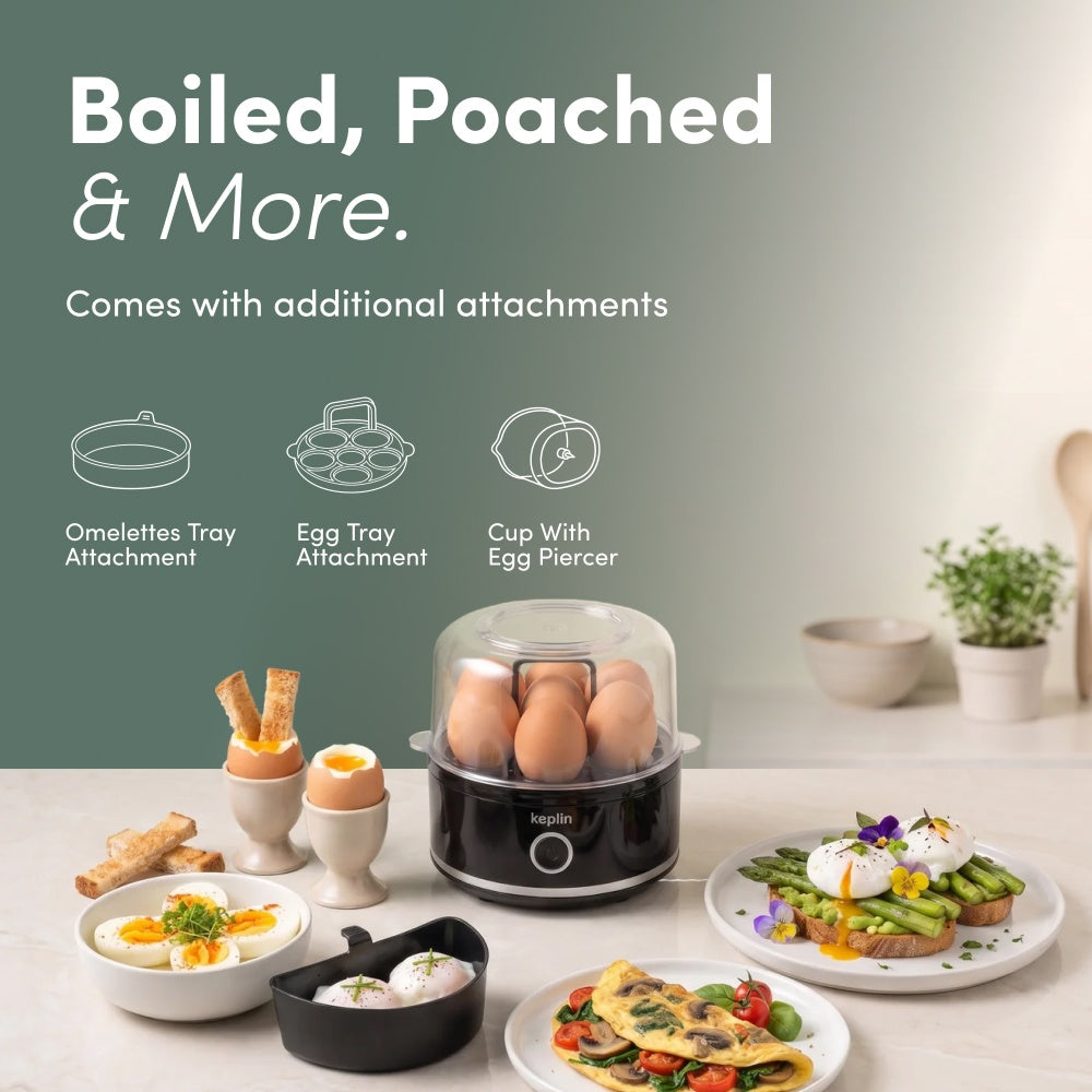 Electric Egg Cooker 7 Egg Capacity - 400W