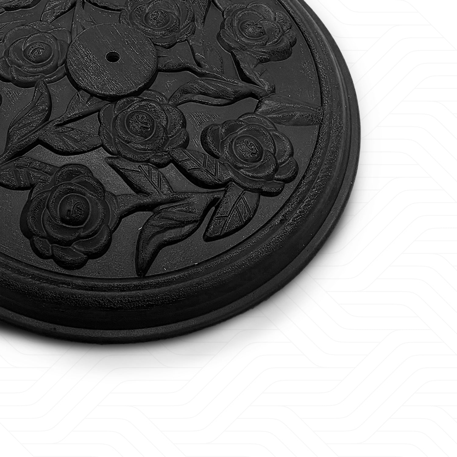 Buy Cast Iron Effect Parasol Base with Floral Pattern Online - UK