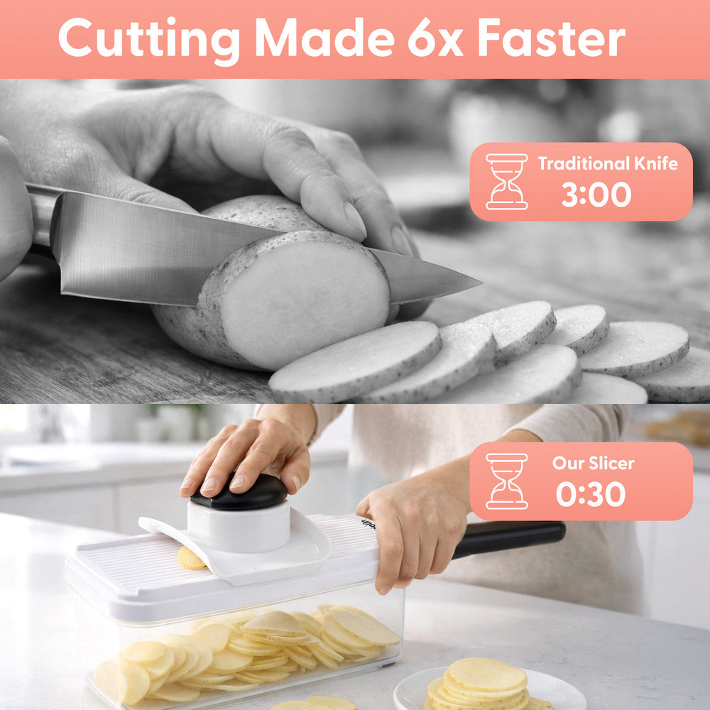 3-in-1 Vegetable Chopper with Container – image 6