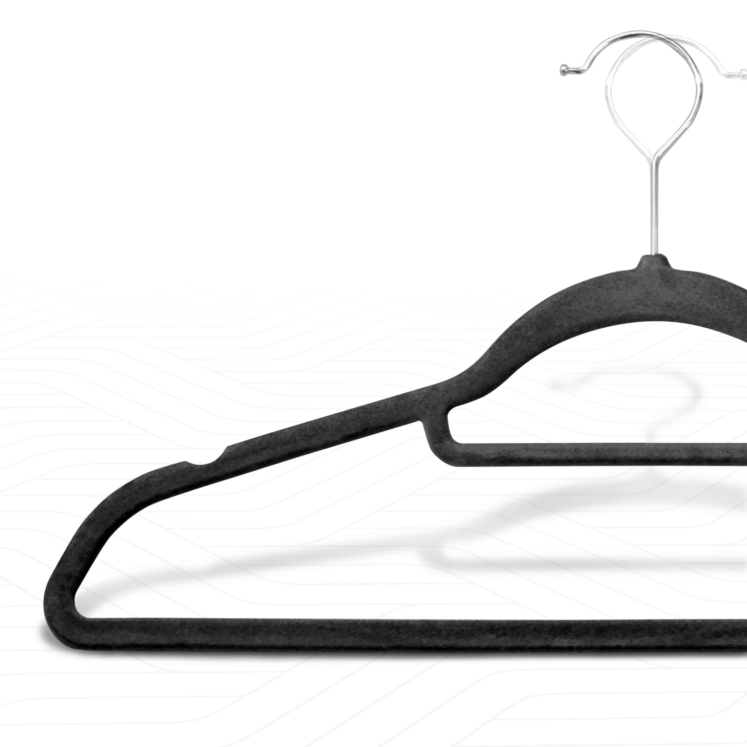 20pcs - 50pcs Velvet Hangers -Space- Saving Non-Slip Clothes Hangers with 360° Swivel Hook, Ultra-Thin Design for Maximized Closet Space