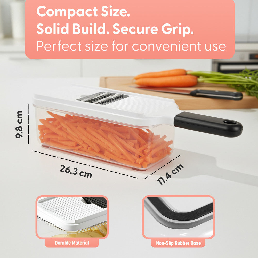 3-in-1 Vegetable Chopper with Container – image 7