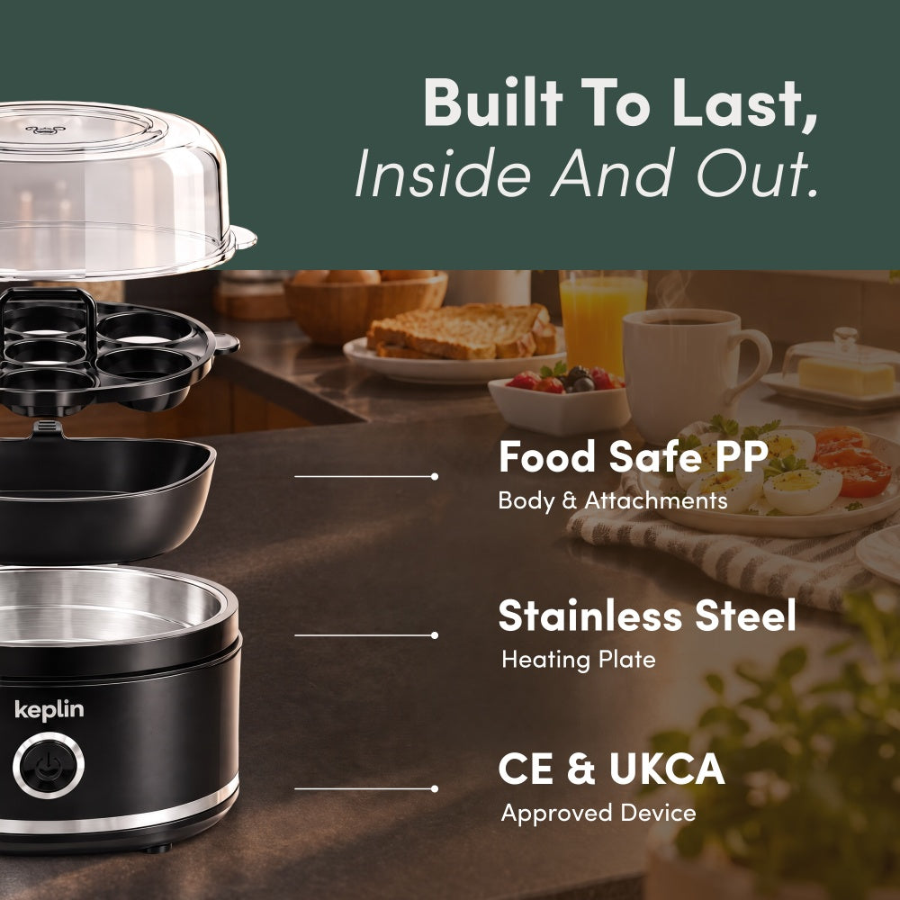 Electric Egg Cooker 7 Egg Capacity - 400W