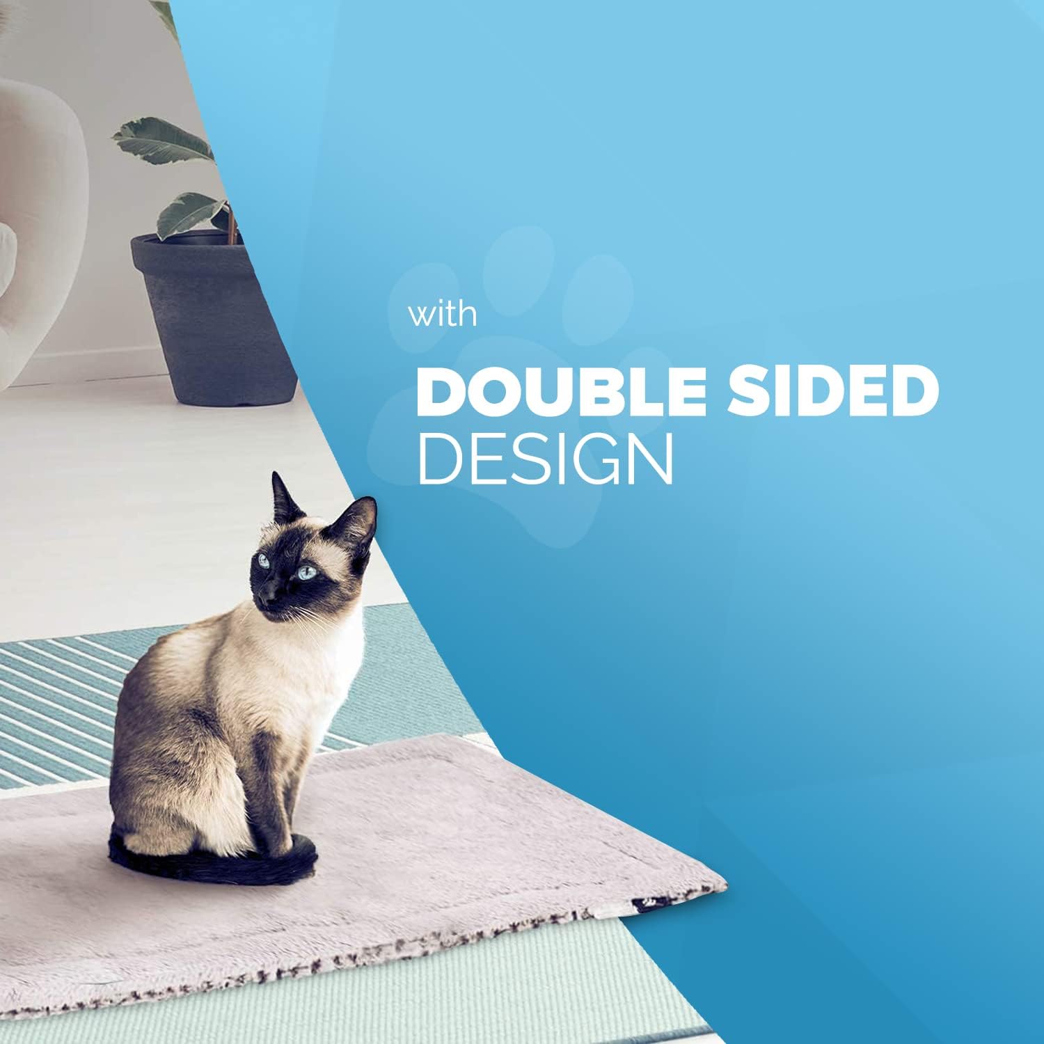 FurDreams Pet Bed - Self-Heating Thermal Pad: Cozy, Washable, Non-Electric Mat for Indoor/Outdoor Pets (70 x 47cm) – image 6