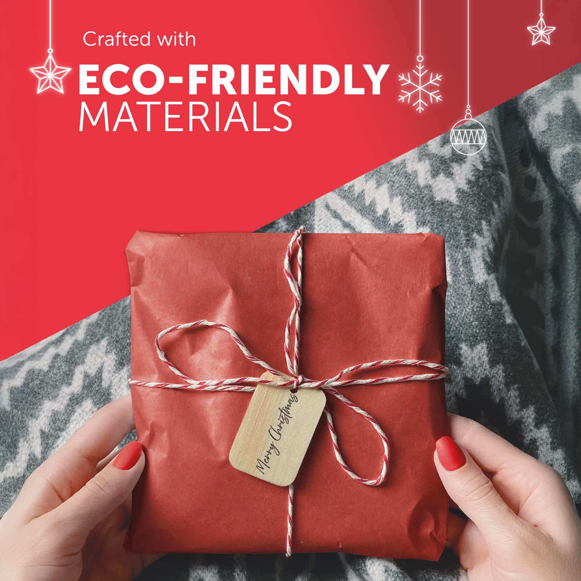 Kraft & Co Recycled Kraft Wrapping Paper Roll – 80gsm Durable Tear-Resistant Gift Wrap, Eco-Friendly, Recyclable & Biodegradable – All-Occasion Wrapping Paper