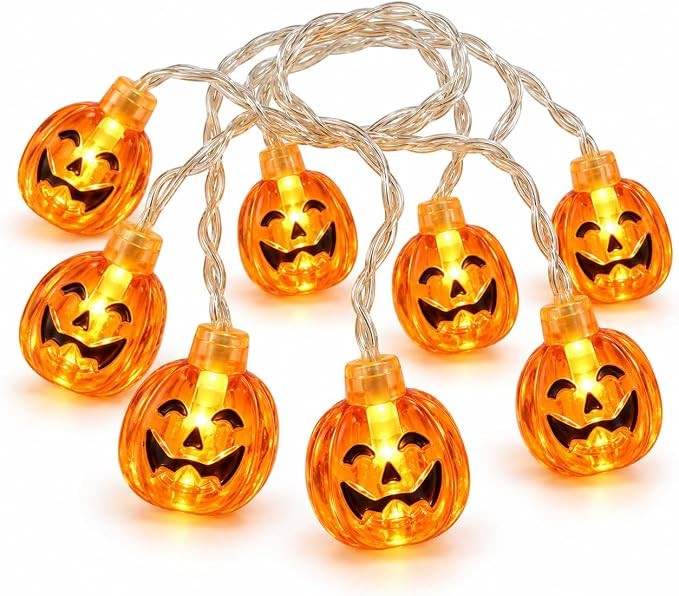 Kraft & Co Halloween Pumpkin String Lights