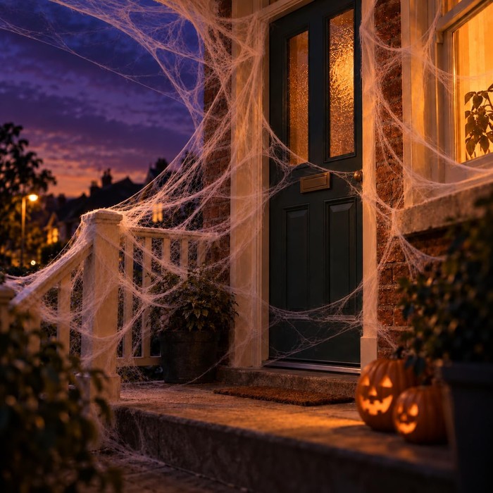 Kraft & Co Halloween Spider Web Decoration