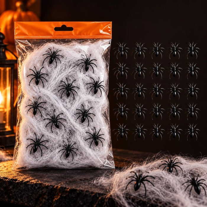 Kraft & Co Halloween Spider Web Decoration