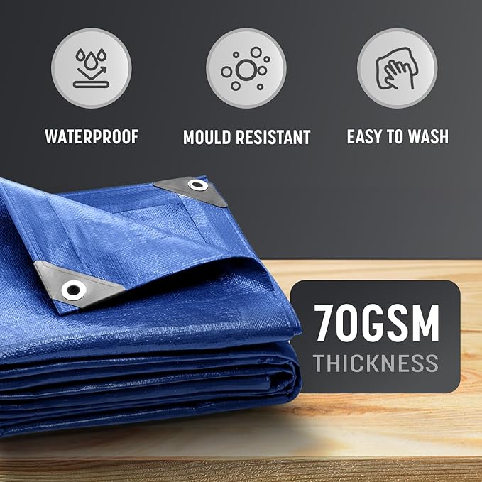 Heavy Duty Waterproof Tarpaulin Cover Sheet – image 10