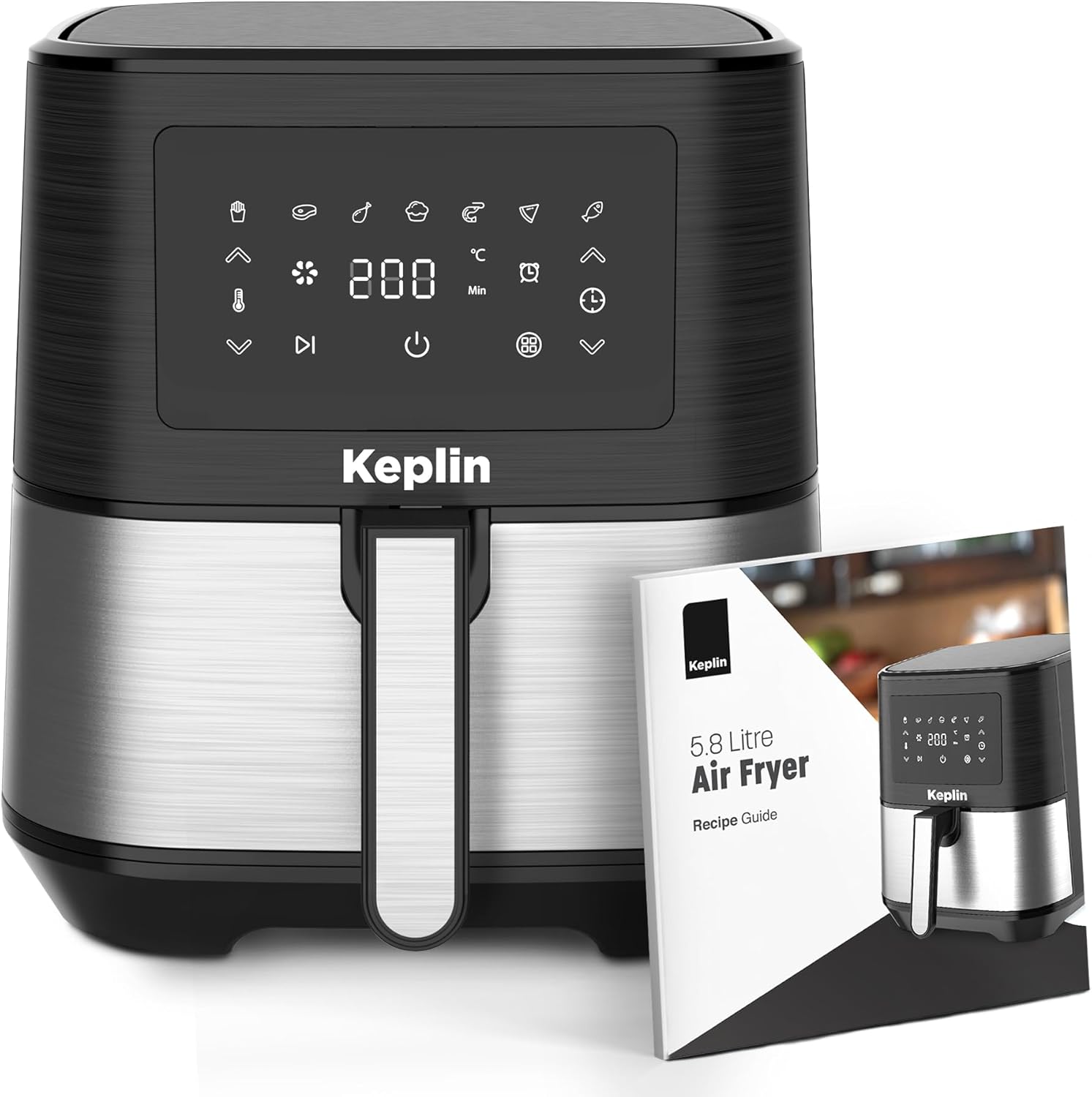 Keplin Digital Air Fryer 5.8L Capacity