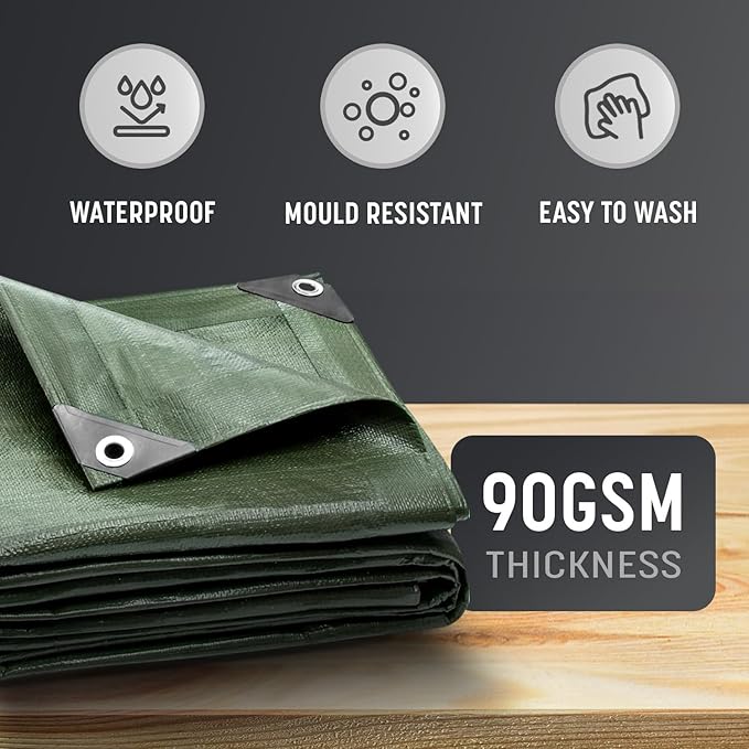 Heavy Duty Waterproof Tarpaulin Cover Sheet – image 5