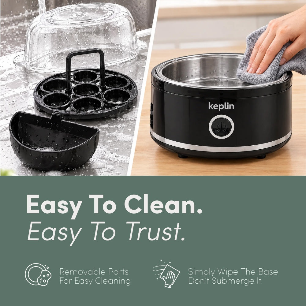 Electric Egg Cooker 7 Egg Capacity - 400W