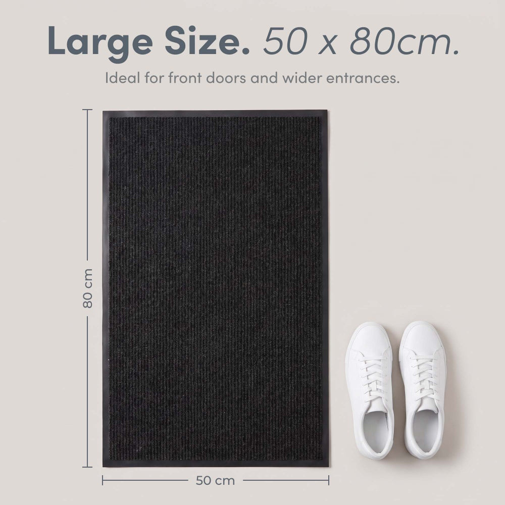 Large 50 x 80cm size for front doors and wider entrances – Large Door Mat