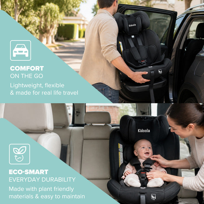 Kidoola 360 Rotating Baby Car Seat