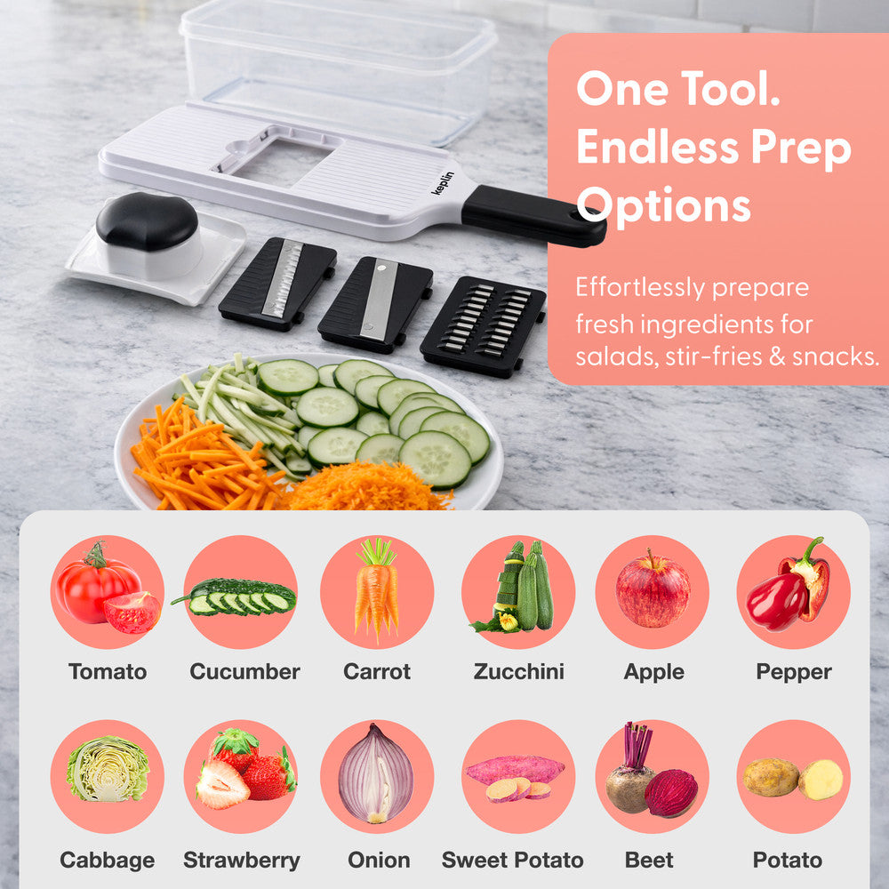 3-in-1 Vegetable Chopper with Container – image 8
