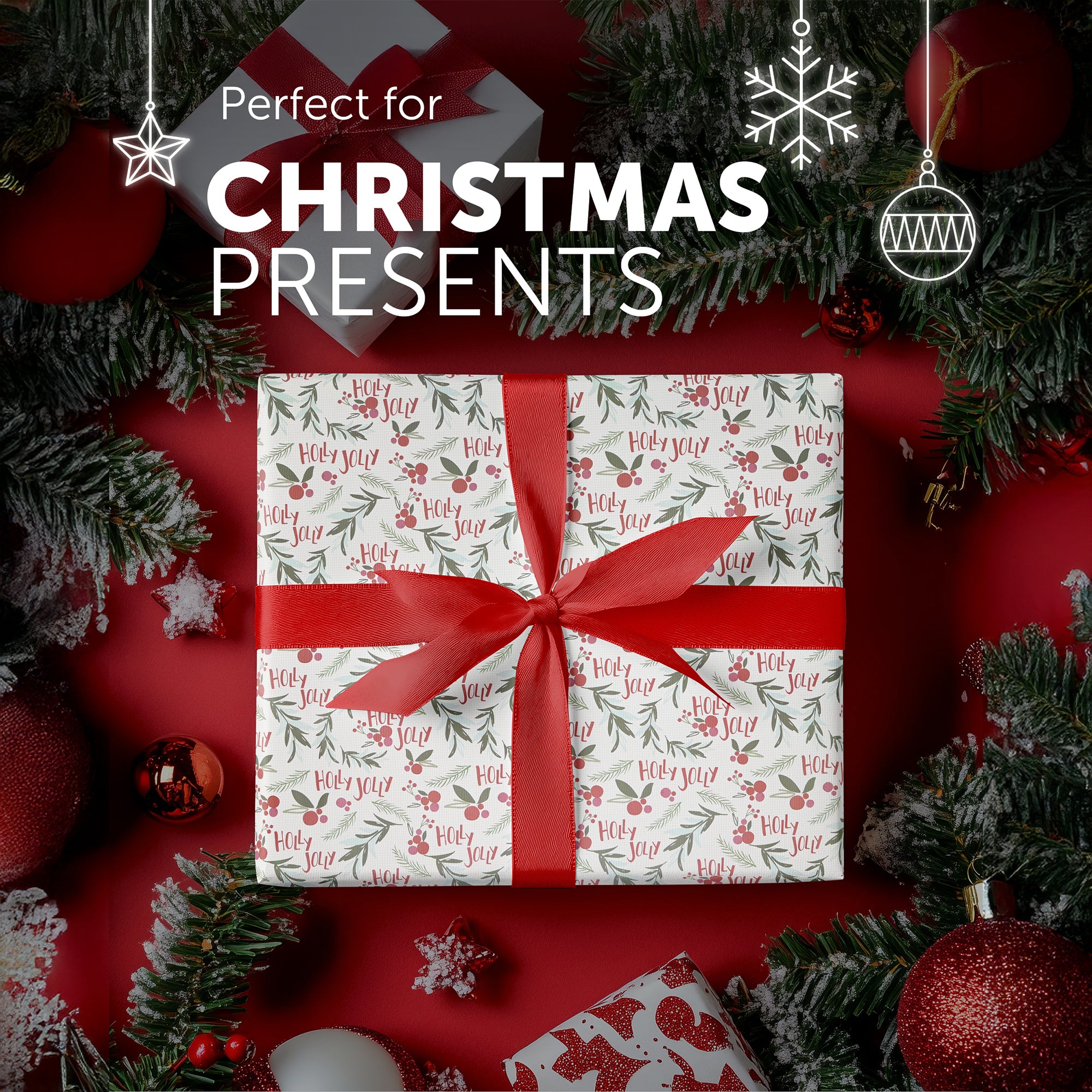 Kraft & Co 4 pack 69cm x 8M Gift Wrapping Paper Ideal for Gifts Arts & Crafts