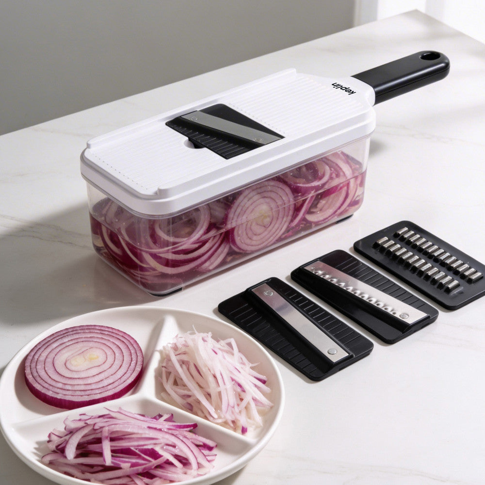 3-in-1 Vegetable Chopper with Container – image 9