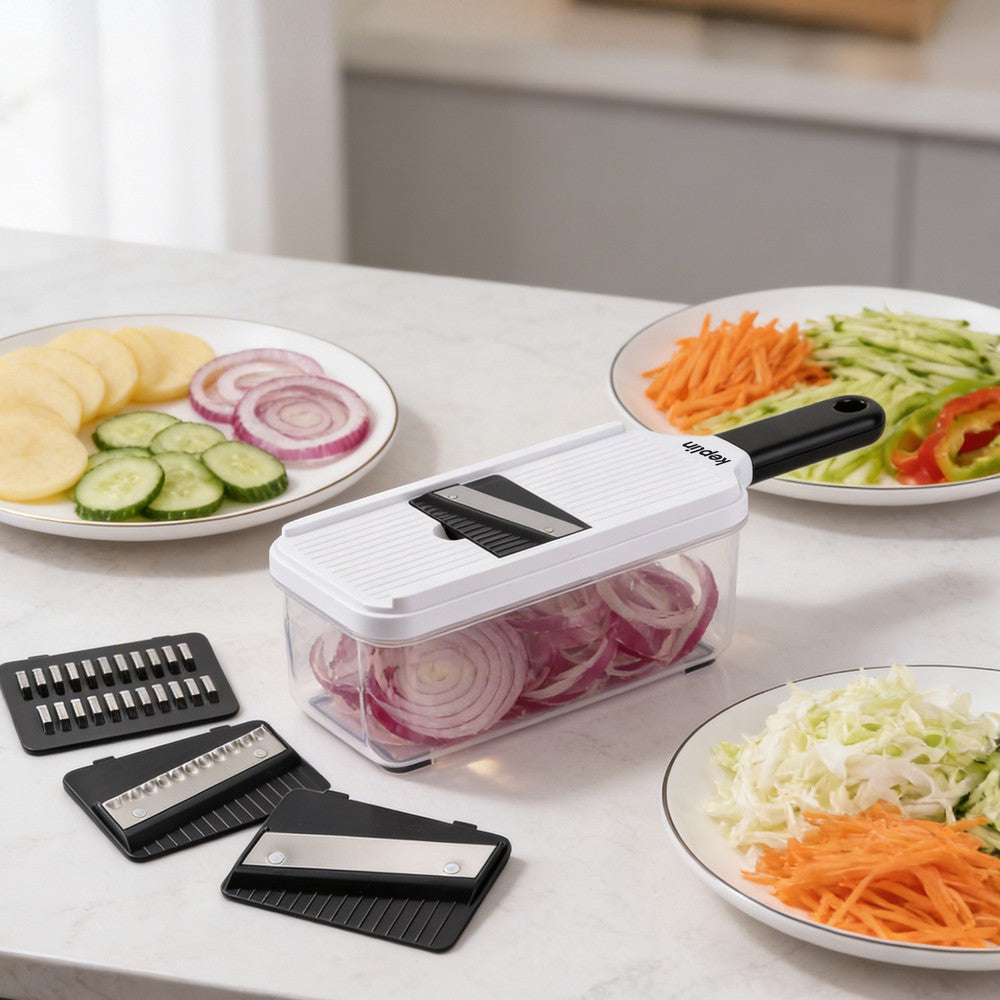 3-in-1 Vegetable Chopper with Container – image 10