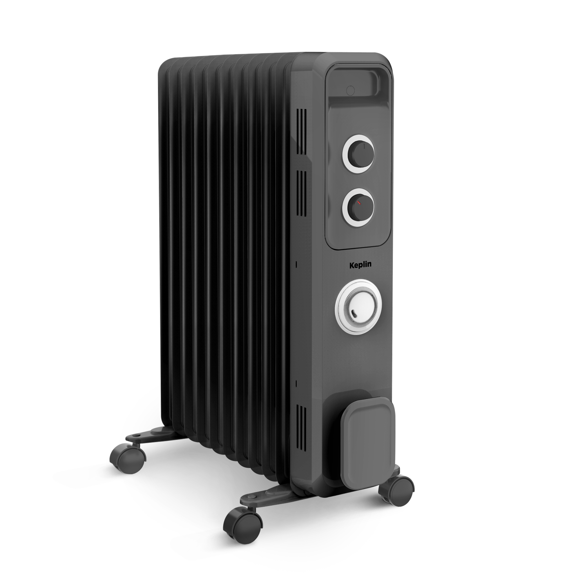 2500W Oil Filled Radiator With Timer - Efficient & Portable Electric Heater with Remote Control