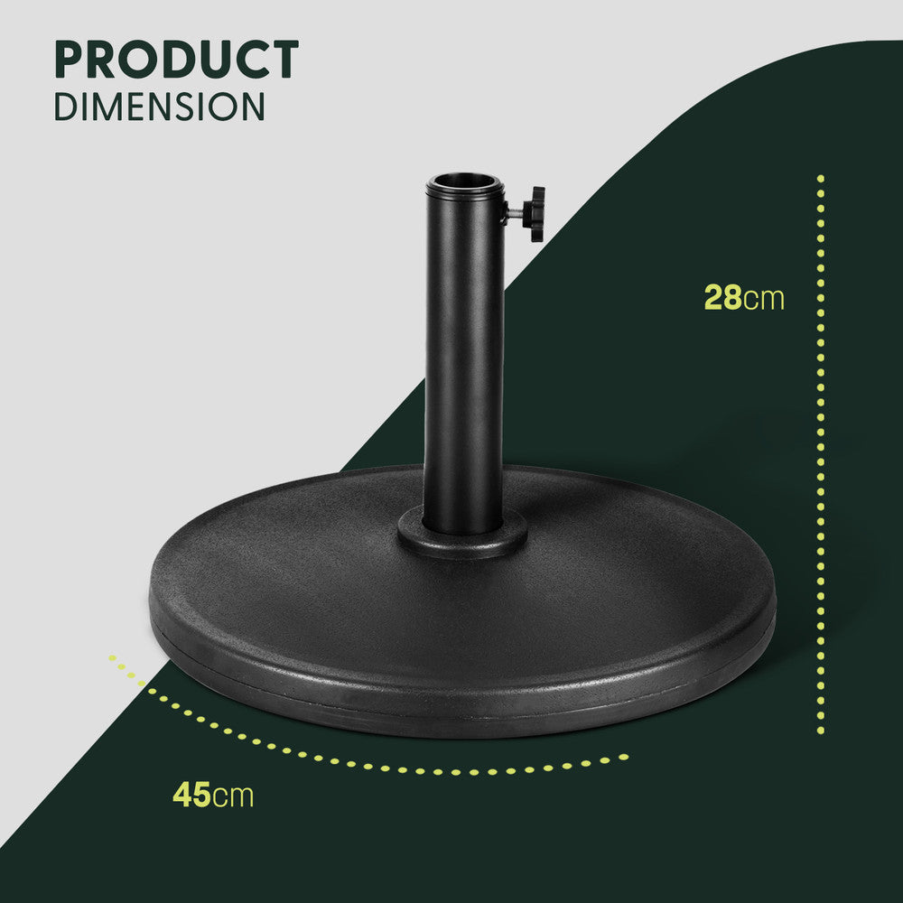 Cast Iron Effect Parasol Base – image 2