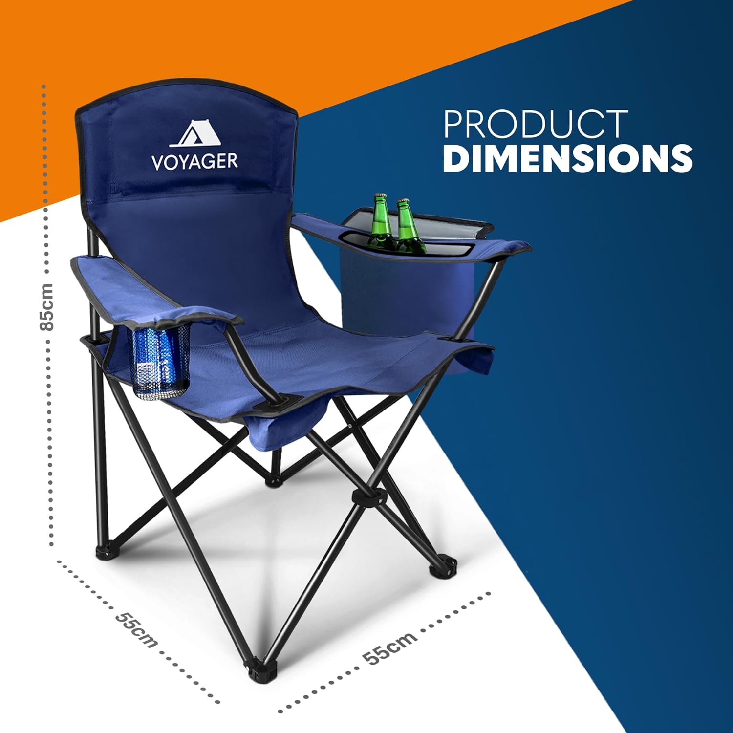 Voyager Folding Camping Chairs - UK