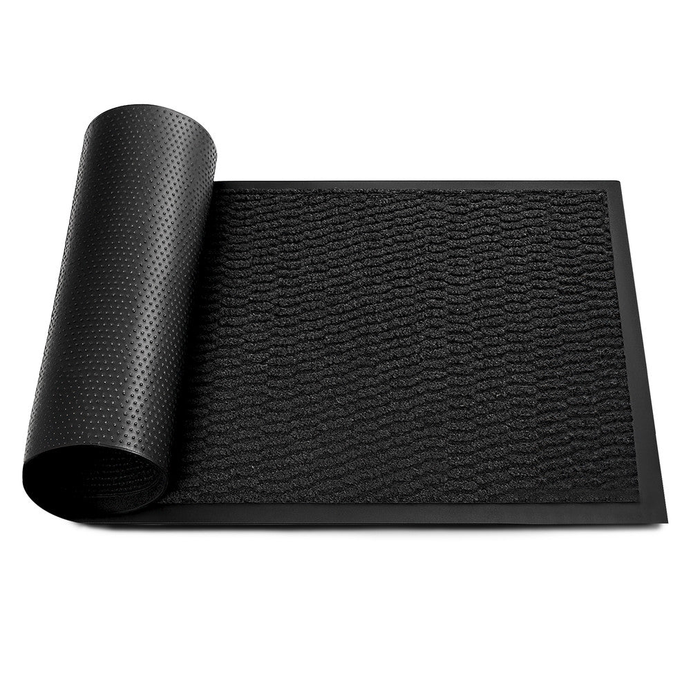 KEPLIN Dirt-Catching & Water-Absorbent Doormat – Non-Slip PVC Backing, Durable Polypropylene Fiber, Easy to Clean, Washable, for Indoor & Outdoor Use(40x60cm)