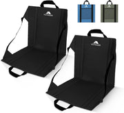 Voyager folding camping chair 2-pack with carry handle – lightweight portable outdoor seat for UK camping and festivals