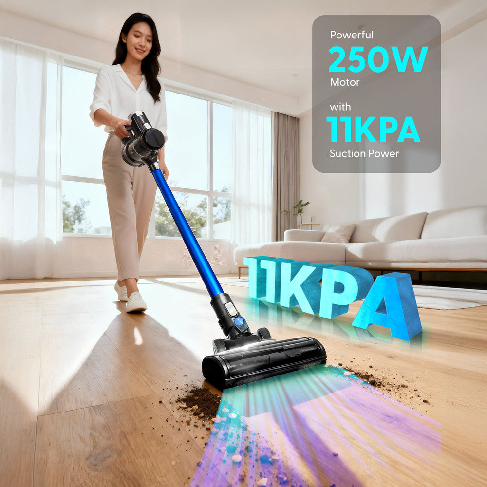 250W Cordless Vacuum Cleaner - 2 Speed