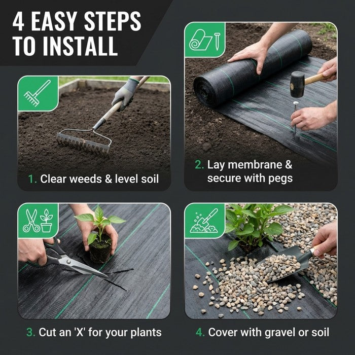 Heavy Duty Weed Control Membrane
