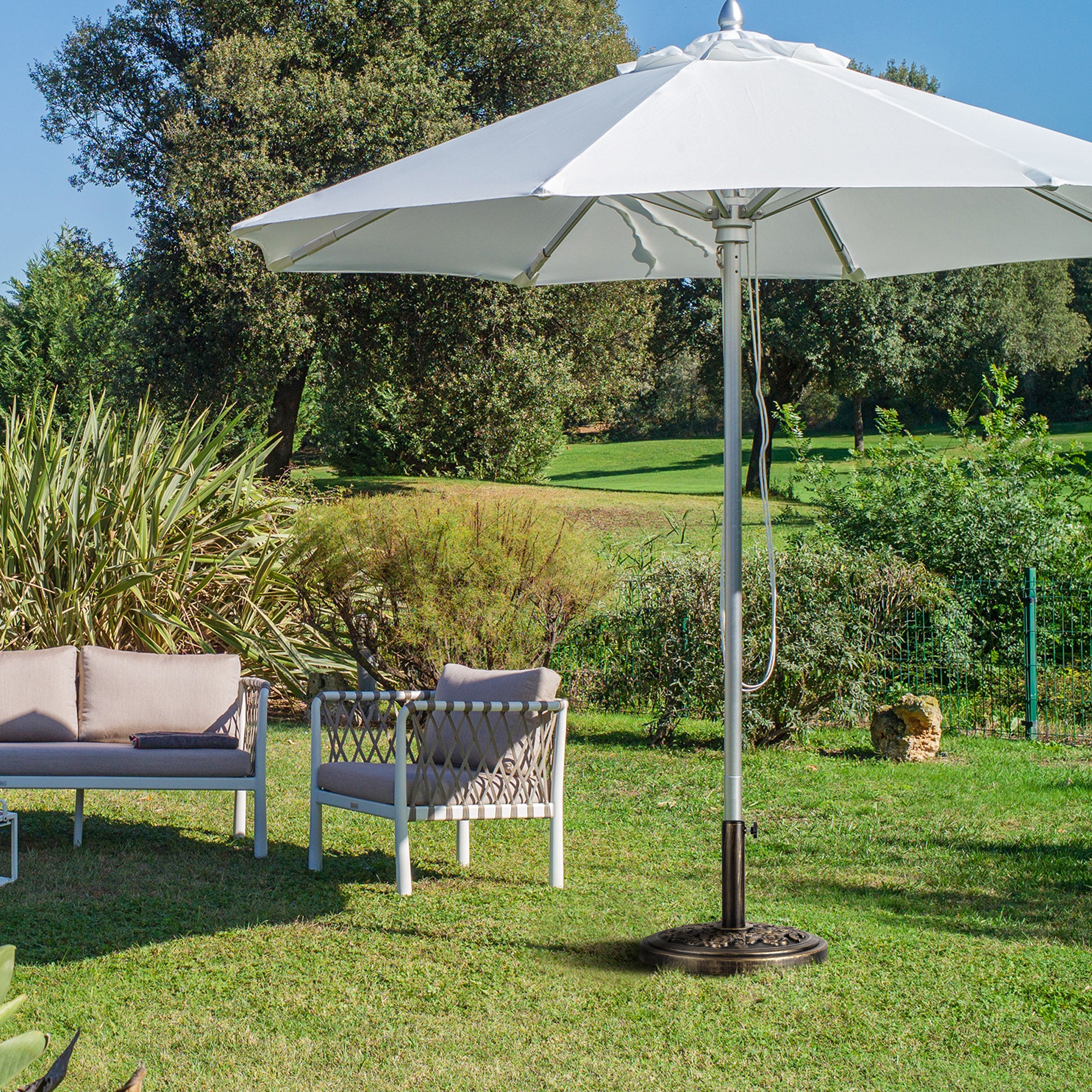 Parasol-Base-brown-9kg