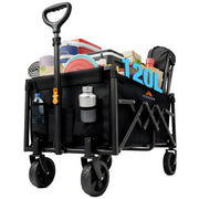 Lightweight Camping Wagon 120L - Foldable Outdoor Cart