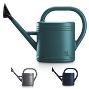 5L Plastic Watering Can with Stainless Steel Sprinkler Rose