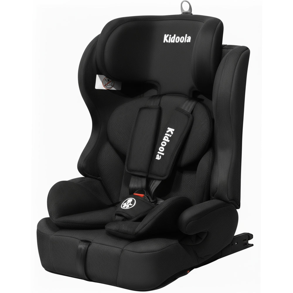 ISOFIX car seat for children 15 months to 12 years – R129 i-Size forward-facing with adjustable...