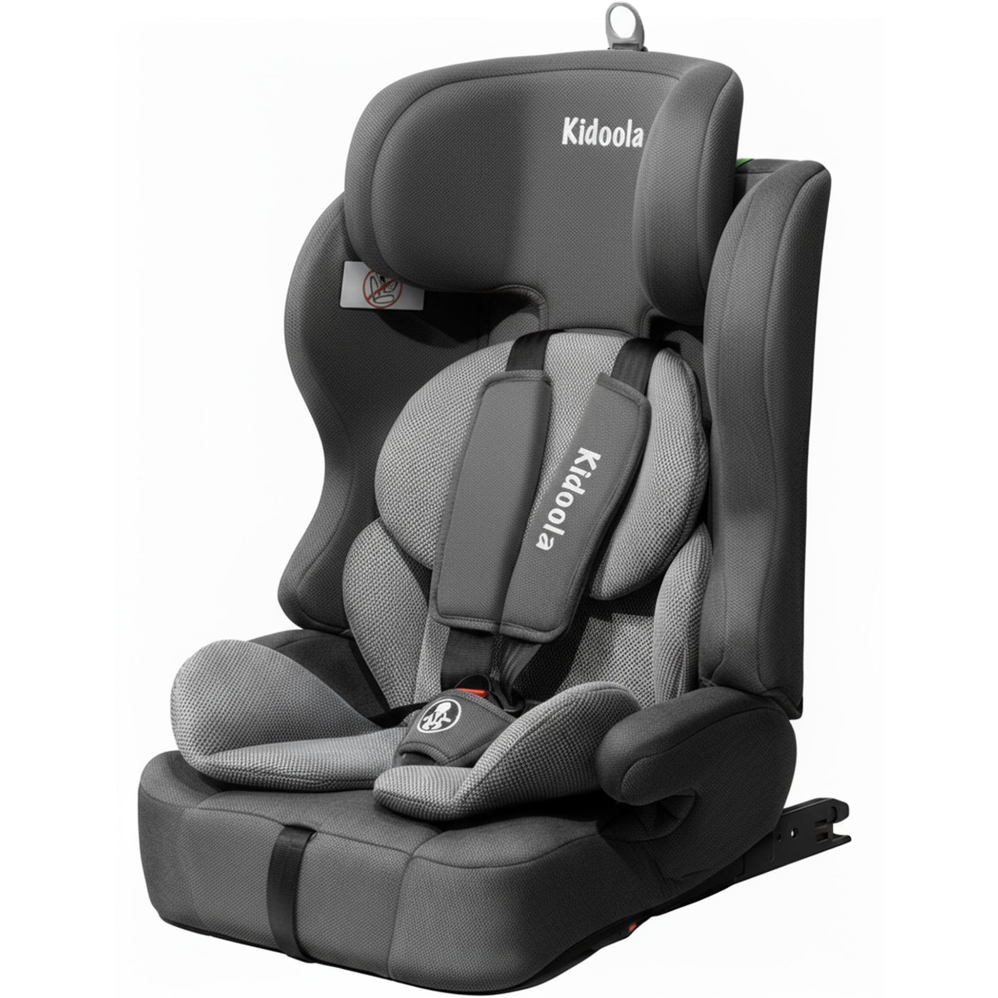ISOFIX car seat grey – R129 i-Size forward-facing child car seat for 15 months to 12 years