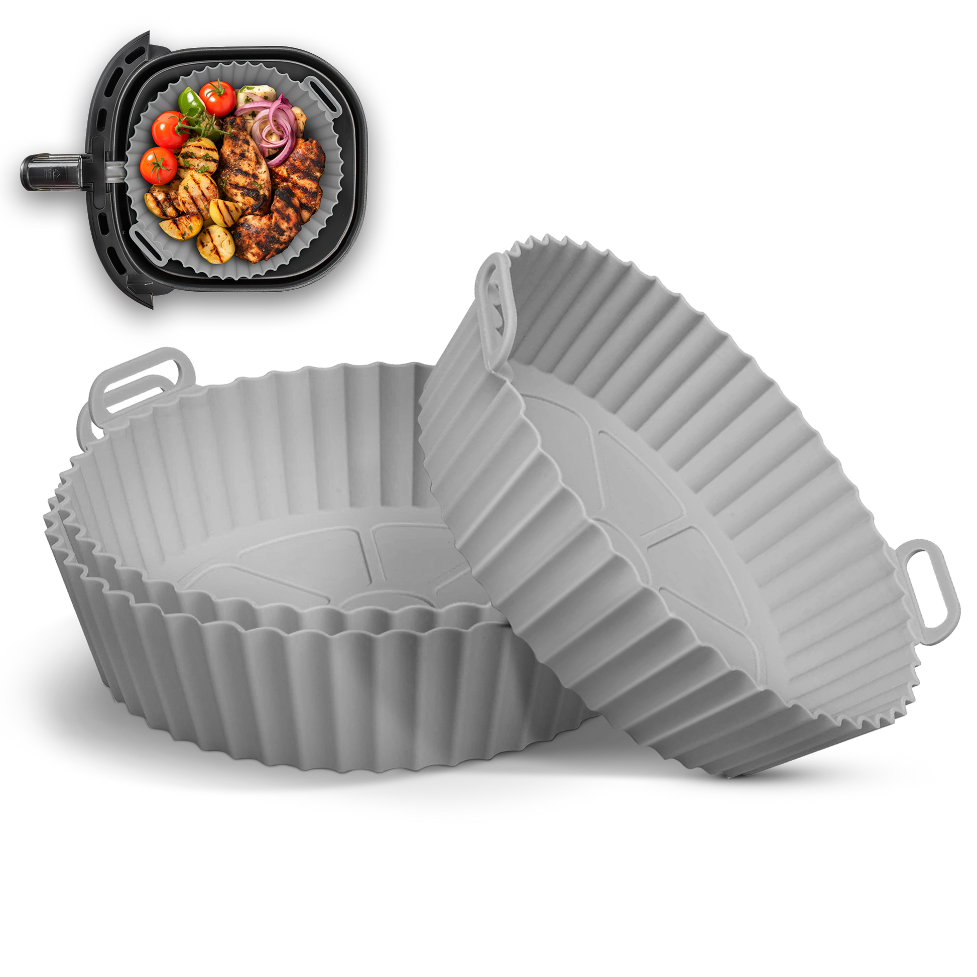 Silicone Air Fryer Liners - 3 Pack – image 2