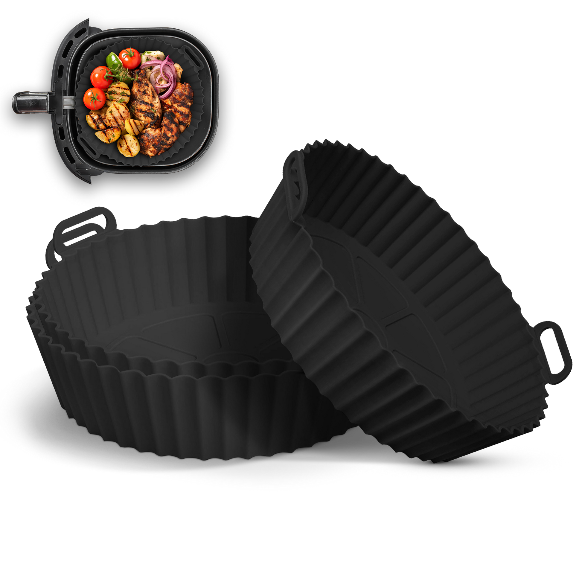 Silicone Air Fryer Liners - 3 Pack – image 11