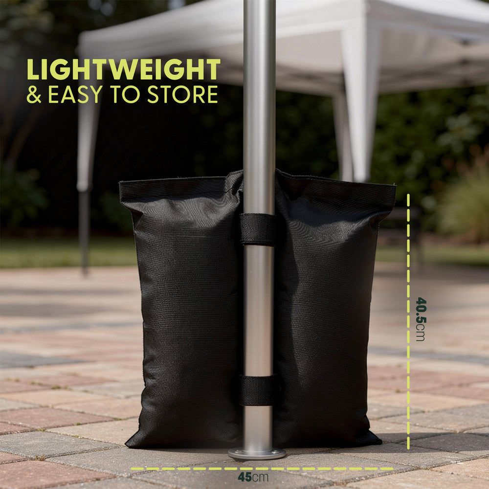 tent weight bags 4 Pack Weight Bags for Gazebo & Tents - Outdoor Gear - UK