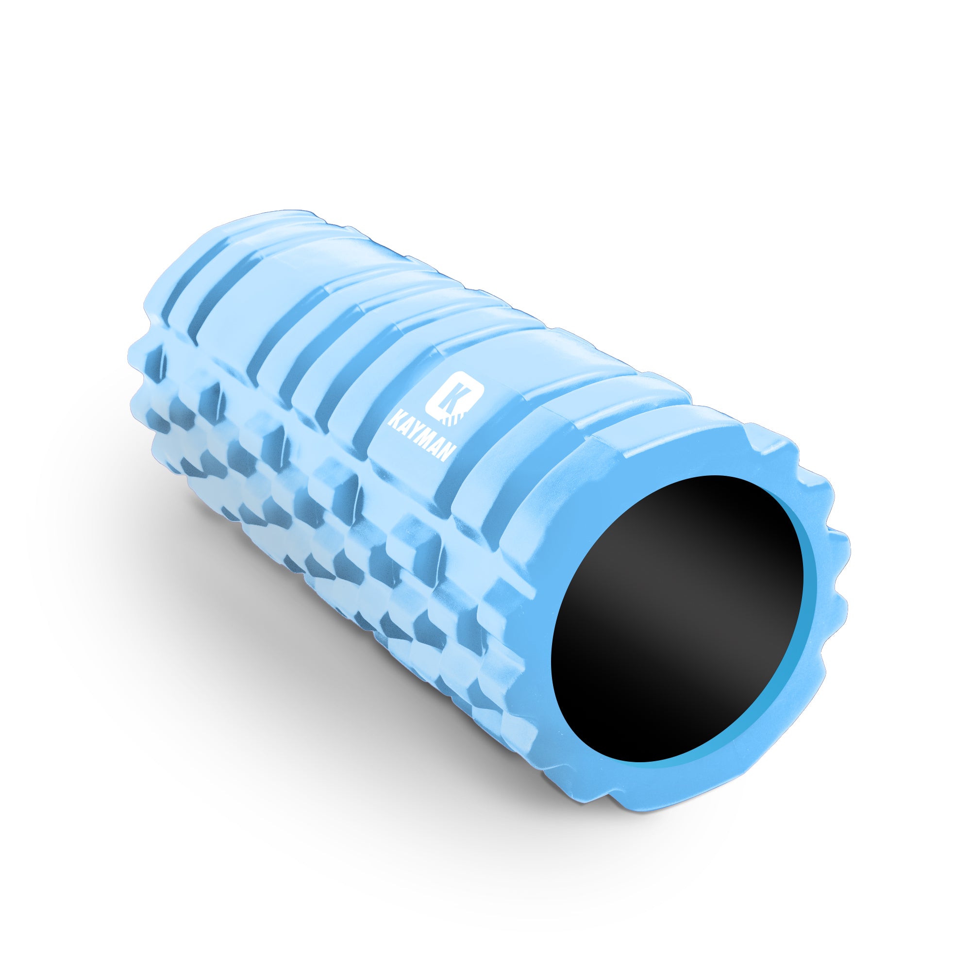 Kayman Massage Roller: High-Density Foam Deep Tissue Relief & Sports Recovery Tool for Back Pain, Balance, and Blood Flow Stimulation