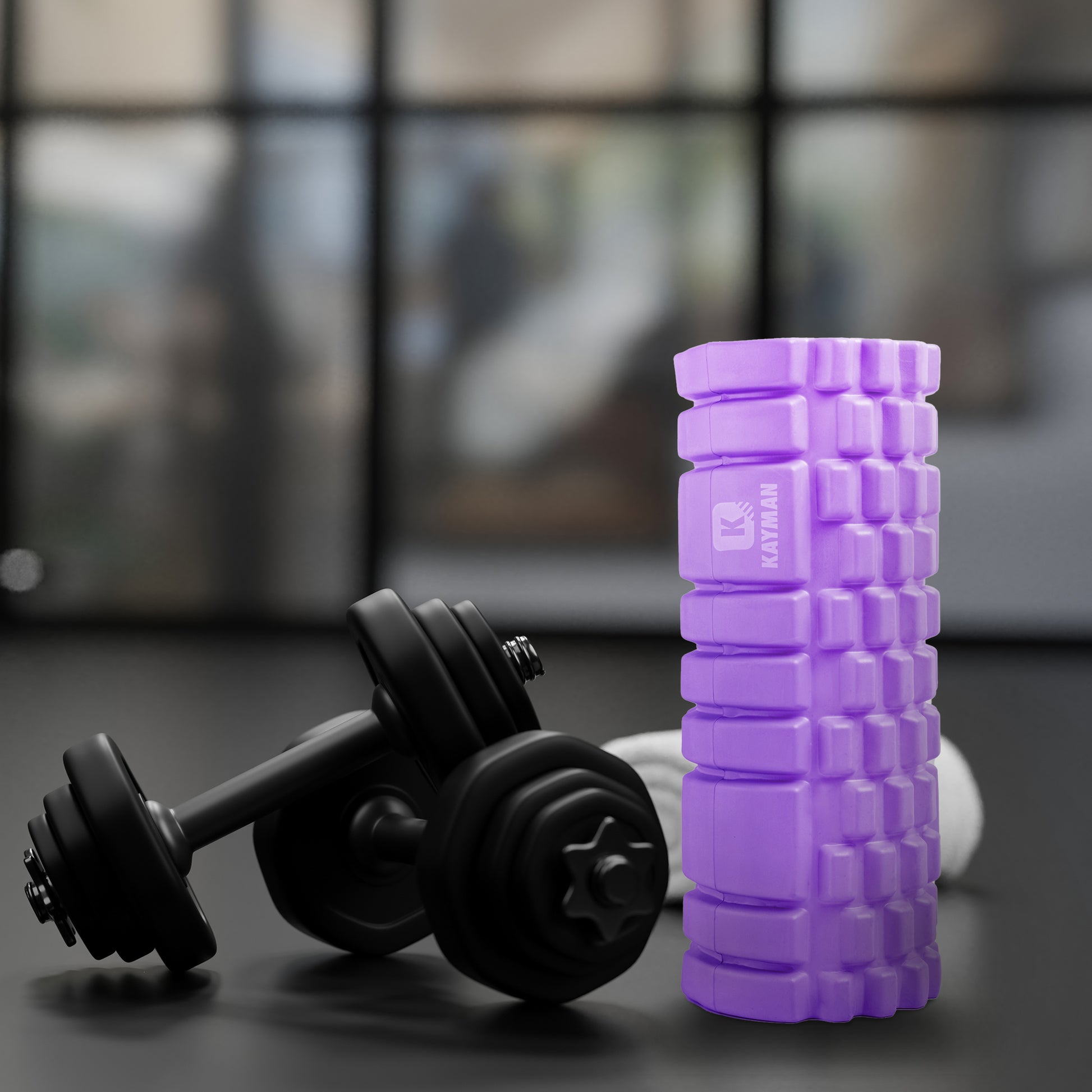 Kayman Massage Roller: High-Density Foam Deep Tissue Relief & Sports Recovery Tool for Back Pain, Balance, and Blood Flow Stimulation – image 24