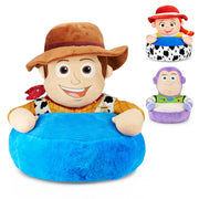 Disney Toy Story Woody plush kids floor chair – Jessie and Buzz Lightyear character variants also available