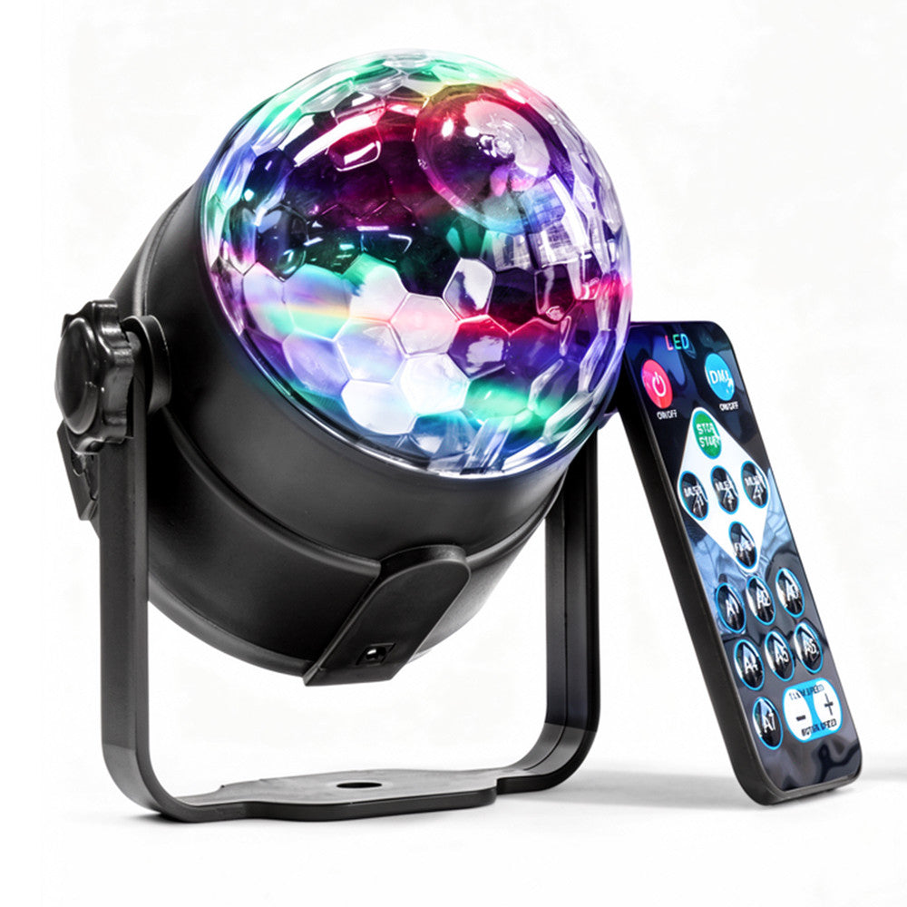 Bryte Disco Ball Light 7 Colours RGB LED USB Remote Party