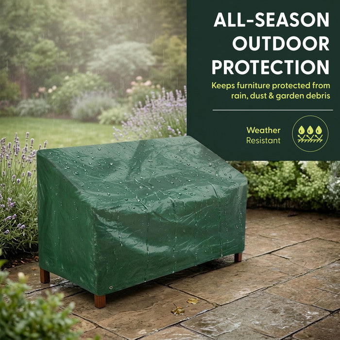 3 Seat Garden Bench Cover - Waterproof, Tear Resistant and UV Protection