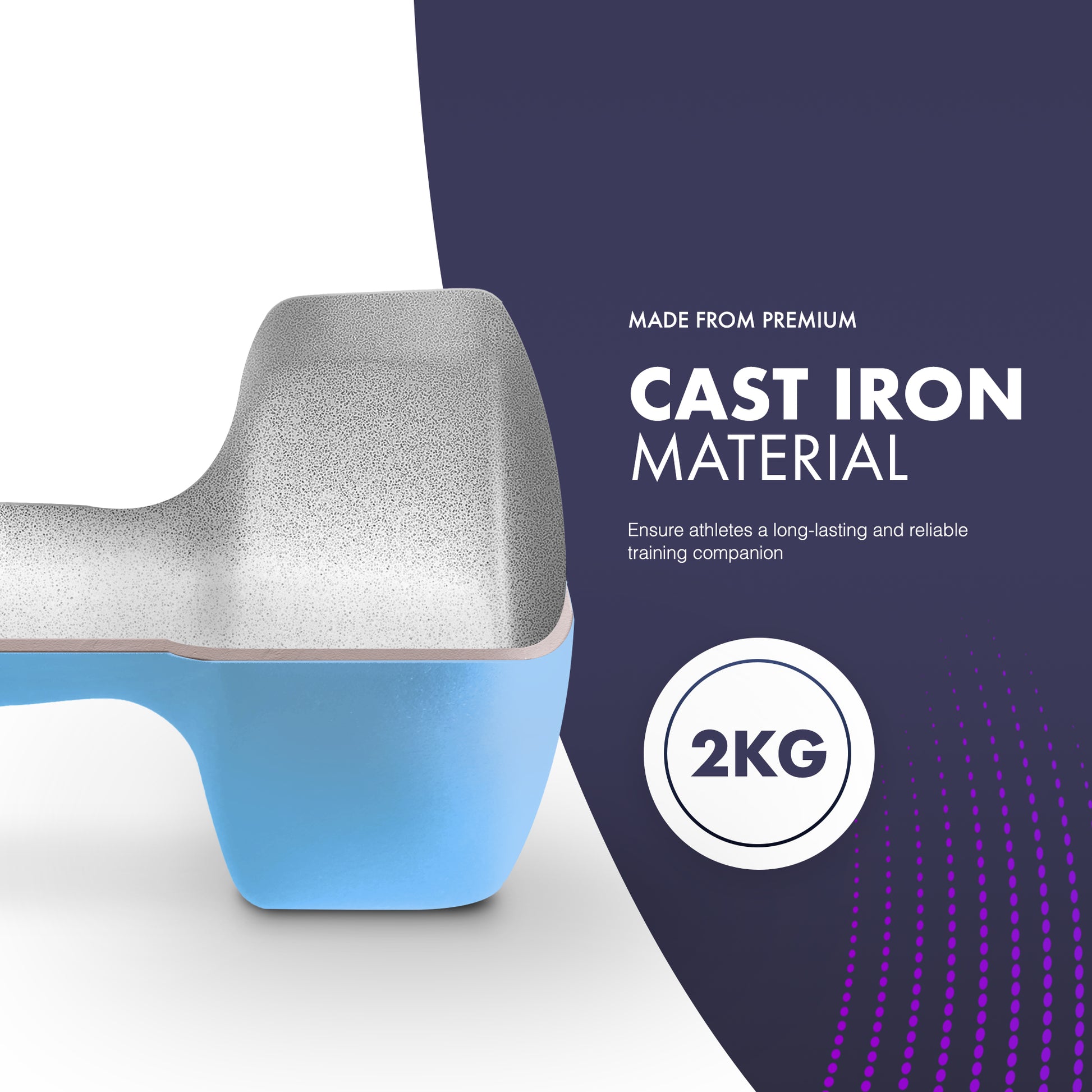 KAYMAN Neoprene Dumbbell Pair with Anti-Slip Grip, Hex Edges, Water-Resistant Surface & Workout Poster Guide - Weight Set for Home, Gym & Fitness Training Equipment (1kg 2kg 3kg 4kg 5kg 6kg 7kg 8kg 9kg 10kg)