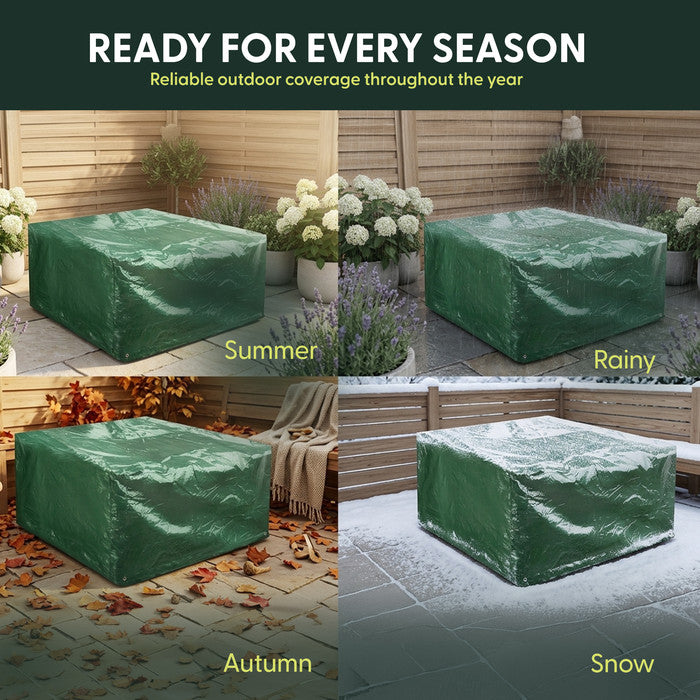 All-weather waterproof armchair cover for outdoor garden furniture – tear resistant and windproof