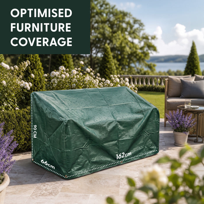 3 Seat Garden Bench Cover - Waterproof, Tear Resistant and UV Protection
